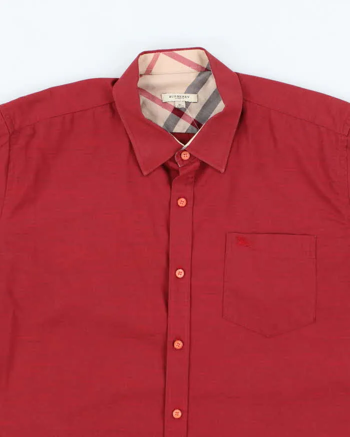 Vintage Burberry London Small Logo Button Up Shirt - XL sold by Rokit product image thumbnail 3