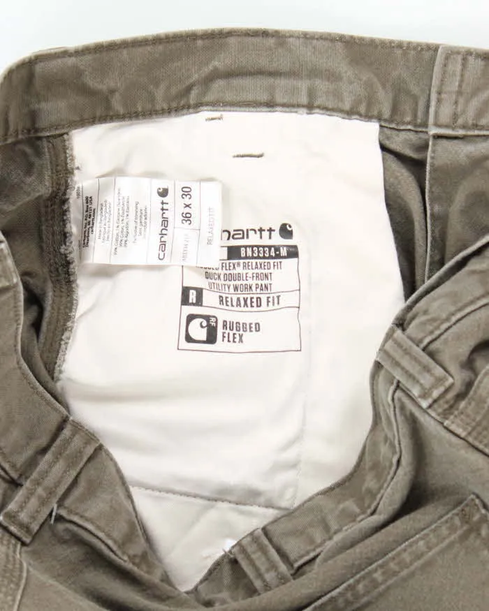 Vintage 2000's Carhartt Heavyweight Double Knee Carpenter Trousers - W34 L27 sold by Rokit product image thumbnail 5