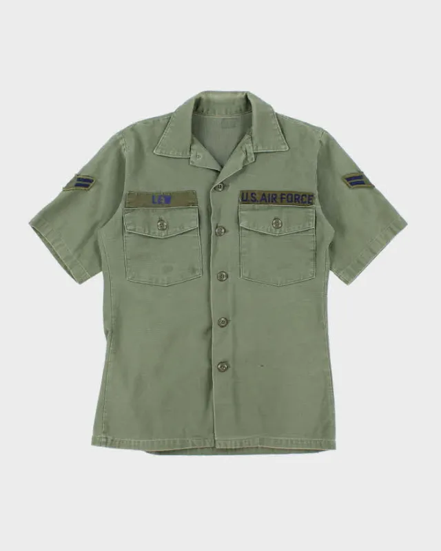 60s Vintage US Air Force OG-107 Utility Shirt - X-Small sold by Rokit