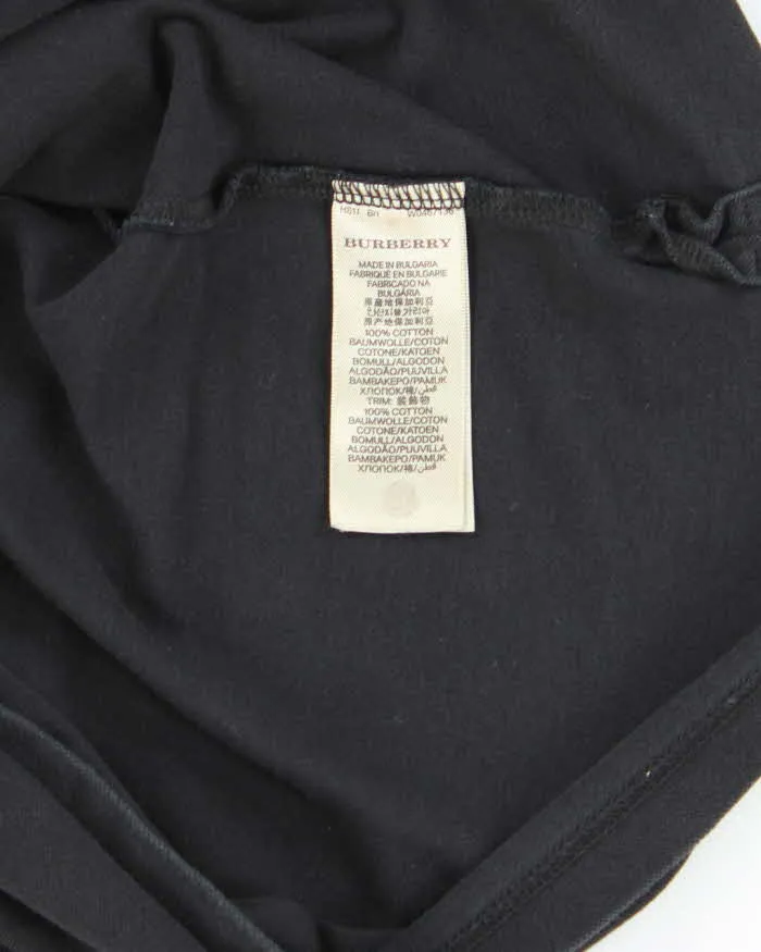 Vintage 2000's Burberry Blackout Embroidered Logo Polo Shirt - M sold by Rokit product image thumbnail 5