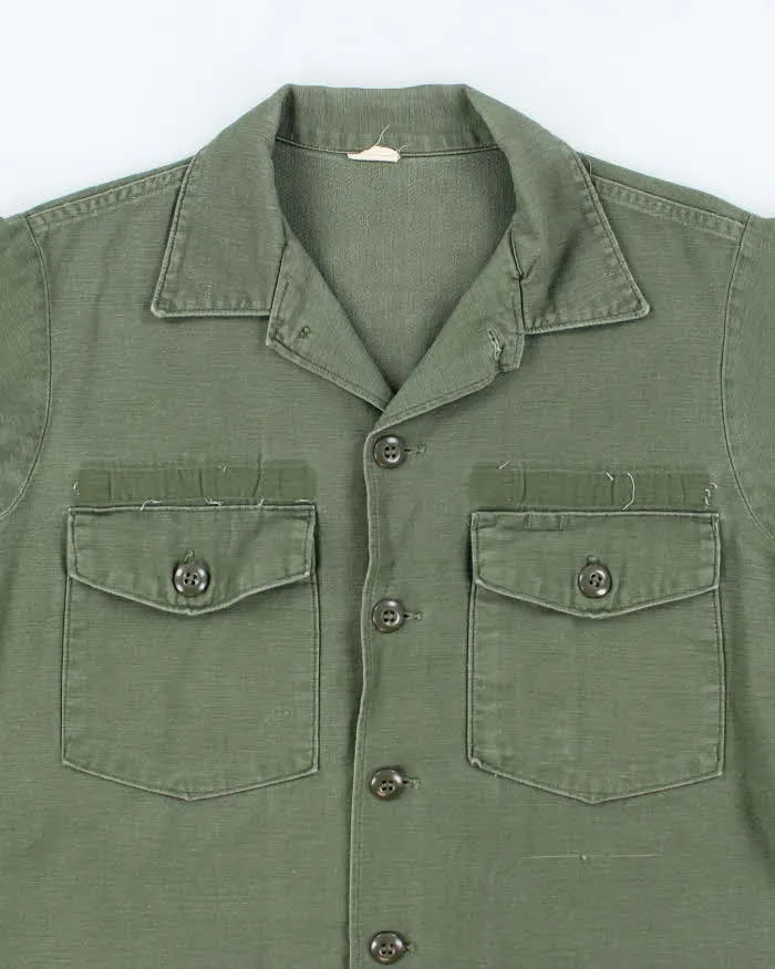 60s Vintage US Army OG-107 Utility Shirt - Large sold by Rokit product image thumbnail 3