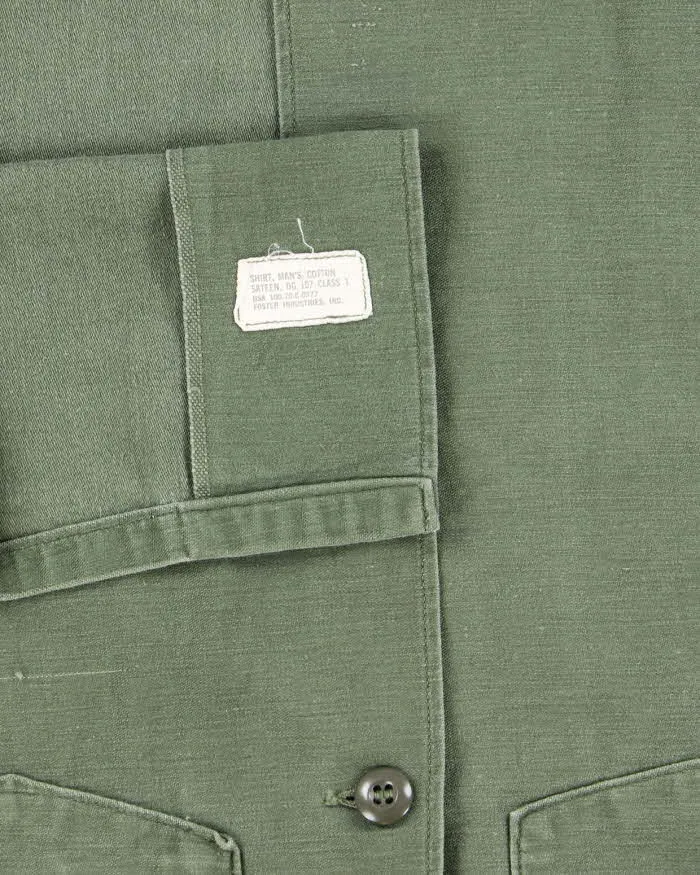 60s Vintage US Army OG-107 Utility Shirt - Large sold by Rokit product image thumbnail 5