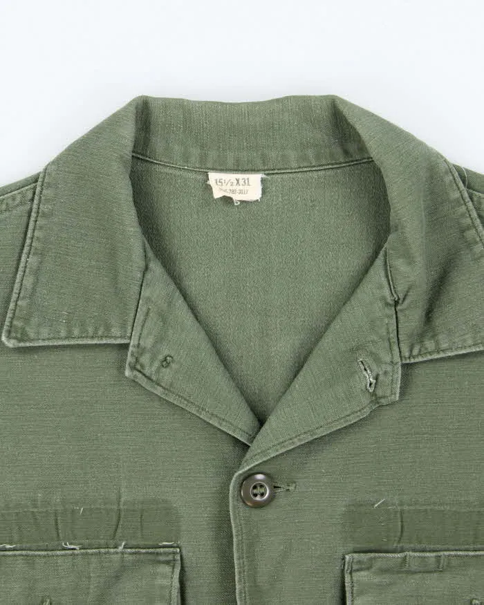 60s Vintage US Army OG-107 Utility Shirt - Large sold by Rokit product image thumbnail 4