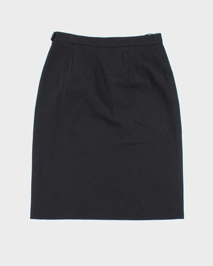 Moschino Cheap and Chic Black Floral Decal Midi Skirt - S sold by Rokit product image thumbnail 2