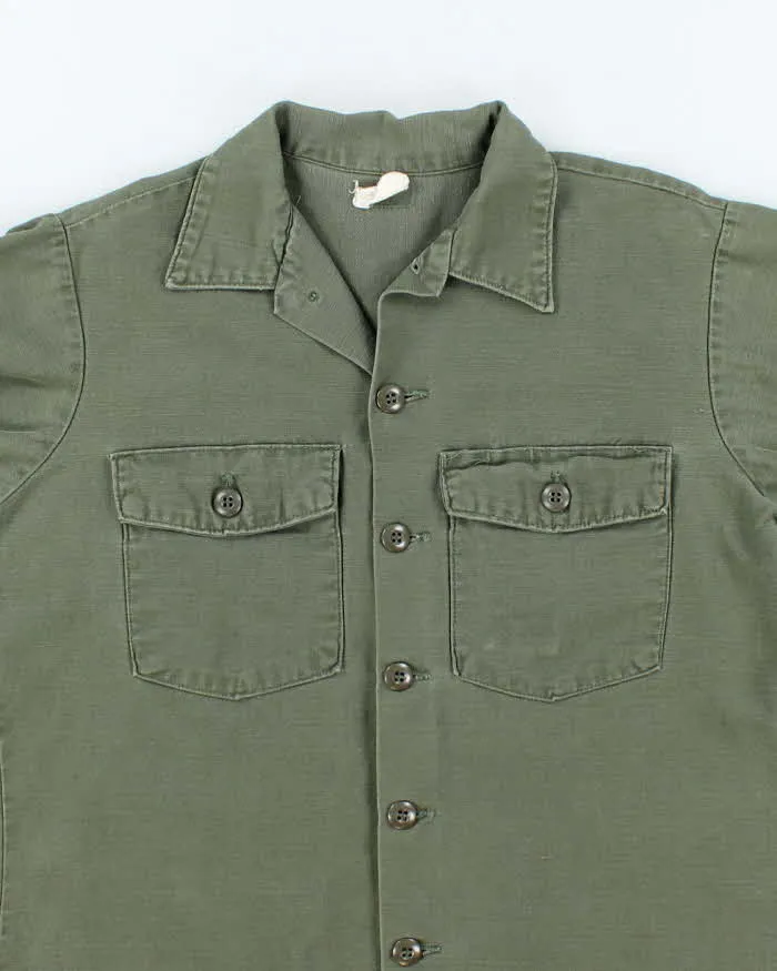 60s Vintage US Army OG-107 Utility Shirt - X-Large sold by Rokit product image thumbnail 3