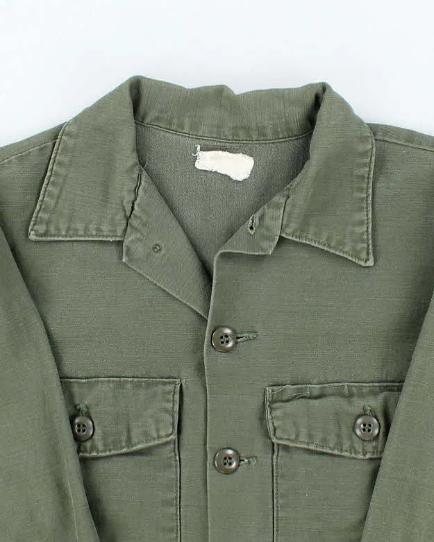 60s Vintage US Army OG-107 Utility Shirt - X-Large sold by Rokit product image thumbnail 5