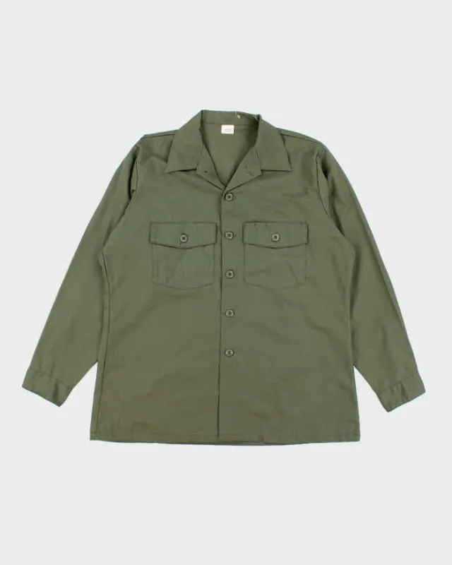 70s Vintage US Army Dura-Press Utility Shirt - XX-Large sold by Rokit