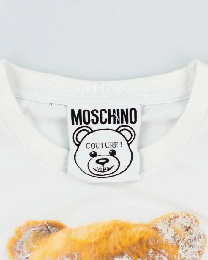 Vintage Y2K Moschino Underwear Teddy Bear Graphic T-Shirt - S sold by Rokit product image thumbnail 5