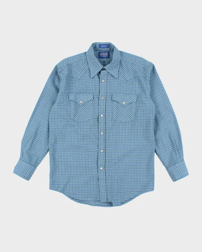 Vintage 90's Pendleton Wool Blend Western Style Shirt - M sold by Rokit