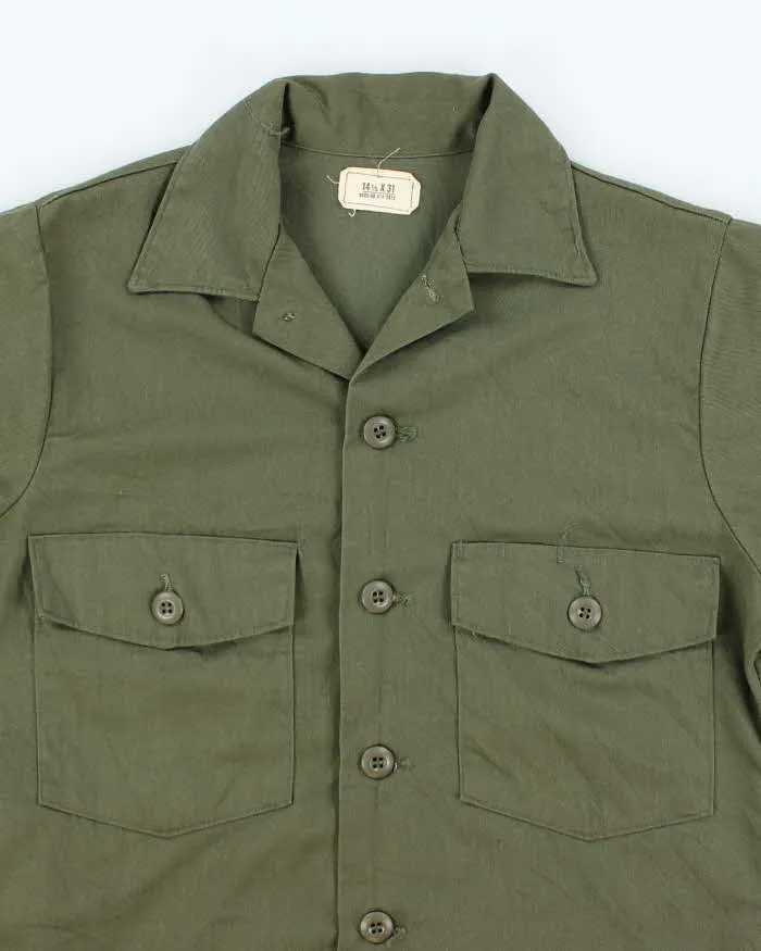 70s Vintage US Army Dura-Press Utility Shirt - Small sold by Rokit product image thumbnail 3