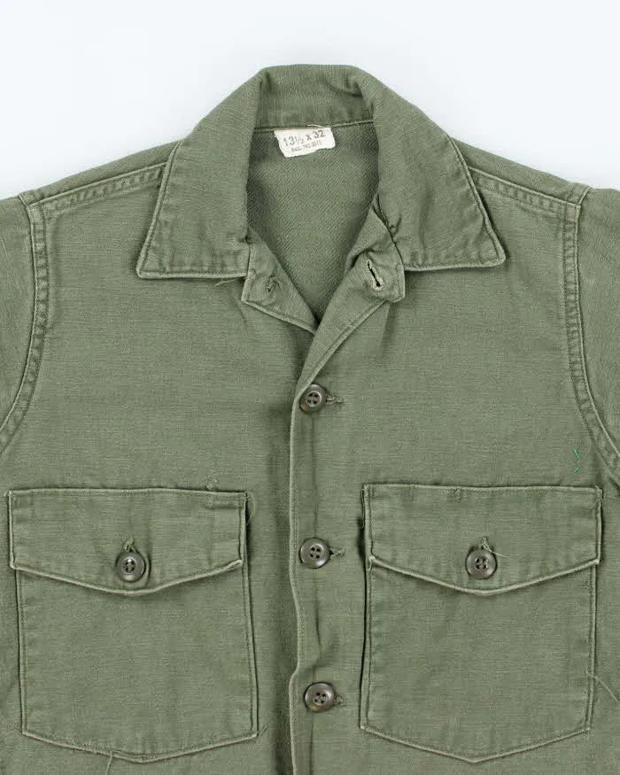 60s Vintage US Army OG-107 Utility Shirt - X-Small sold by Rokit product image thumbnail 2