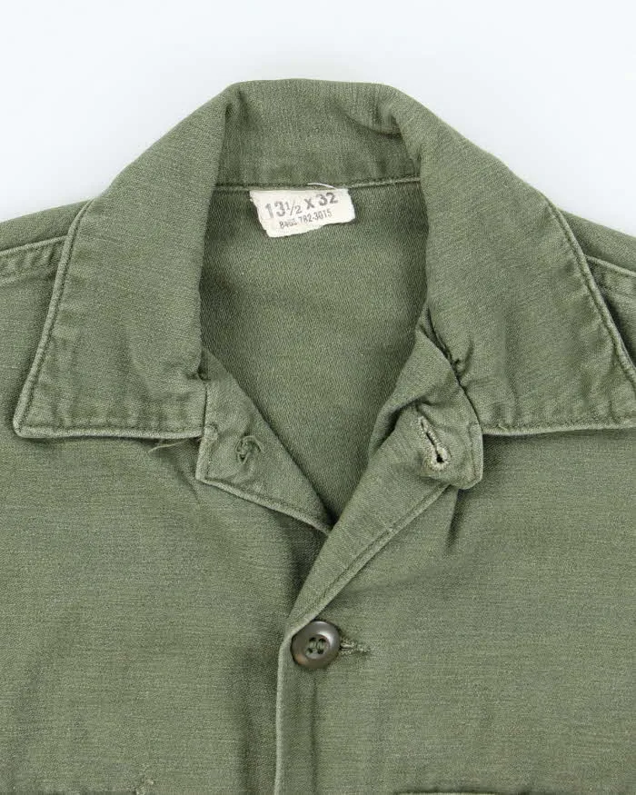60s Vintage US Army OG-107 Utility Shirt - X-Small sold by Rokit product image thumbnail 5