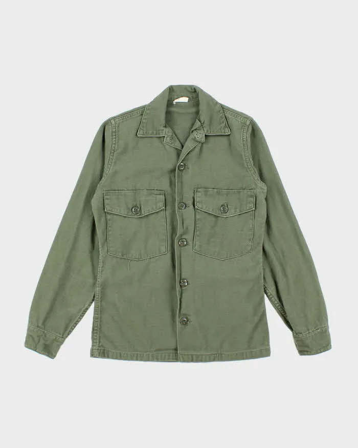 60s Vintage US Army OG-107 Utility Shirt - X-Small sold by Rokit