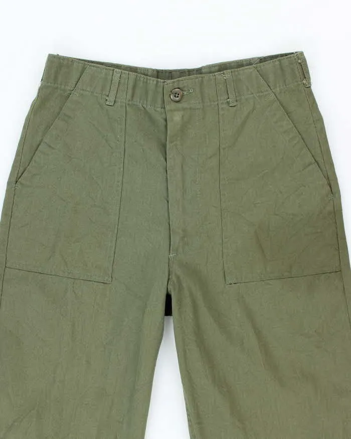 70s Vintage US Army Dura-Press UtilityTrousers - 30x31 sold by Rokit product image thumbnail 2