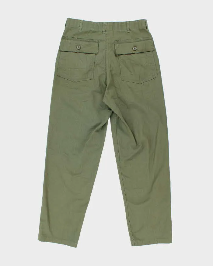 70s Vintage US Army Dura-Press UtilityTrousers - 30x31 sold by Rokit product image thumbnail 3