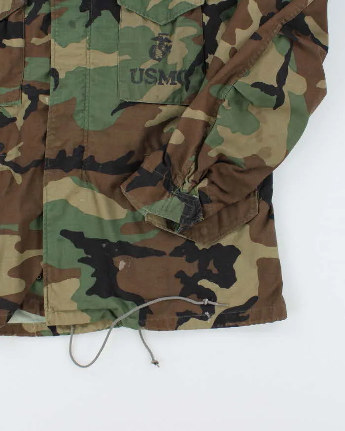 Vintage 90's US Marine Corp Heavyweight Camouflage Military Jacket - XL sold by Rokit product image thumbnail 4