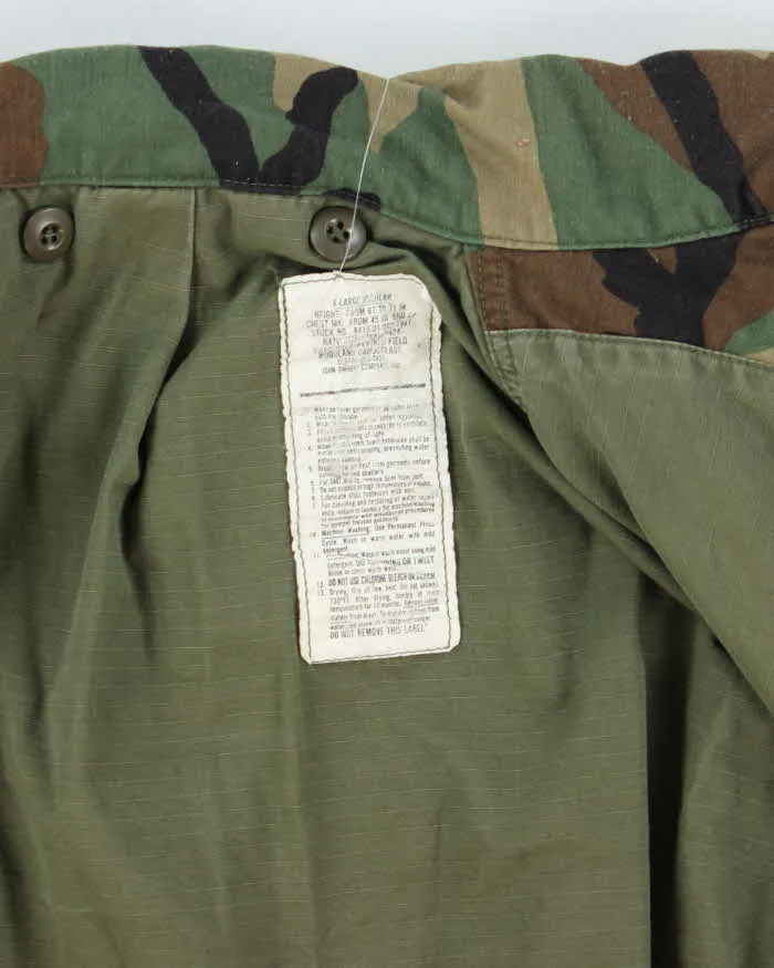 Vintage 90's US Marine Corp Heavyweight Camouflage Military Jacket - XL sold by Rokit product image thumbnail 5