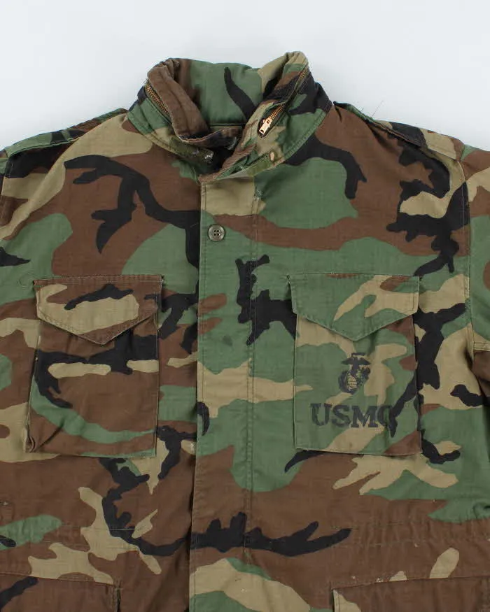 Vintage 90's US Marine Corp Heavyweight Camouflage Military Jacket - XL sold by Rokit product image thumbnail 3