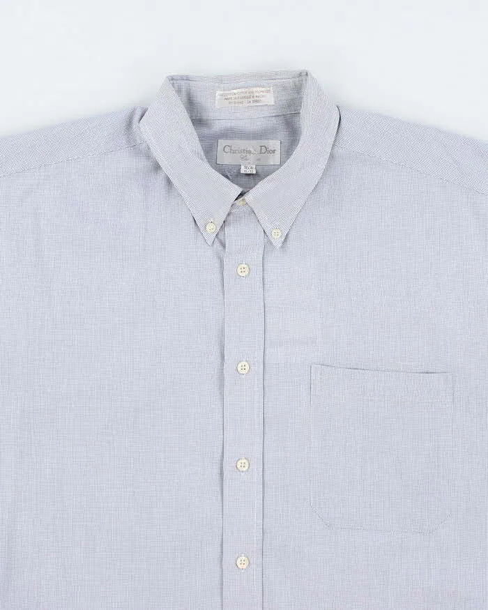 Vintage 90's Christian Dior Striped Button Up Shirt - L sold by Rokit product image thumbnail 3