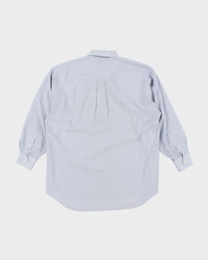 Vintage 90's Christian Dior Striped Button Up Shirt - L sold by Rokit product image thumbnail 2