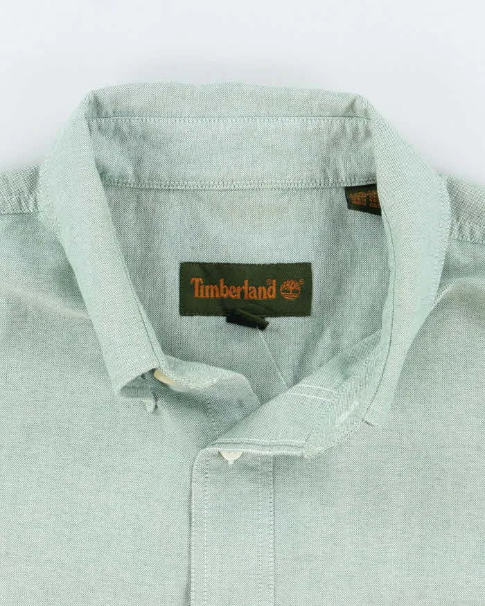Vintage Timberland Oversized Heavyweight Plain Shirt - L sold by Rokit product image thumbnail 5