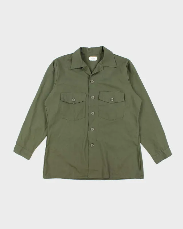 70s Vintage US Army Dura-Press Utility Shirt - X-Large sold by Rokit