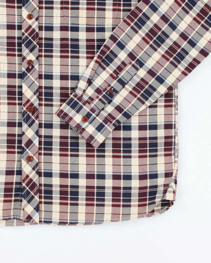 Vintage Fred Perry Small Crest Striped Button Up Shirt - XL sold by Rokit product image thumbnail 4