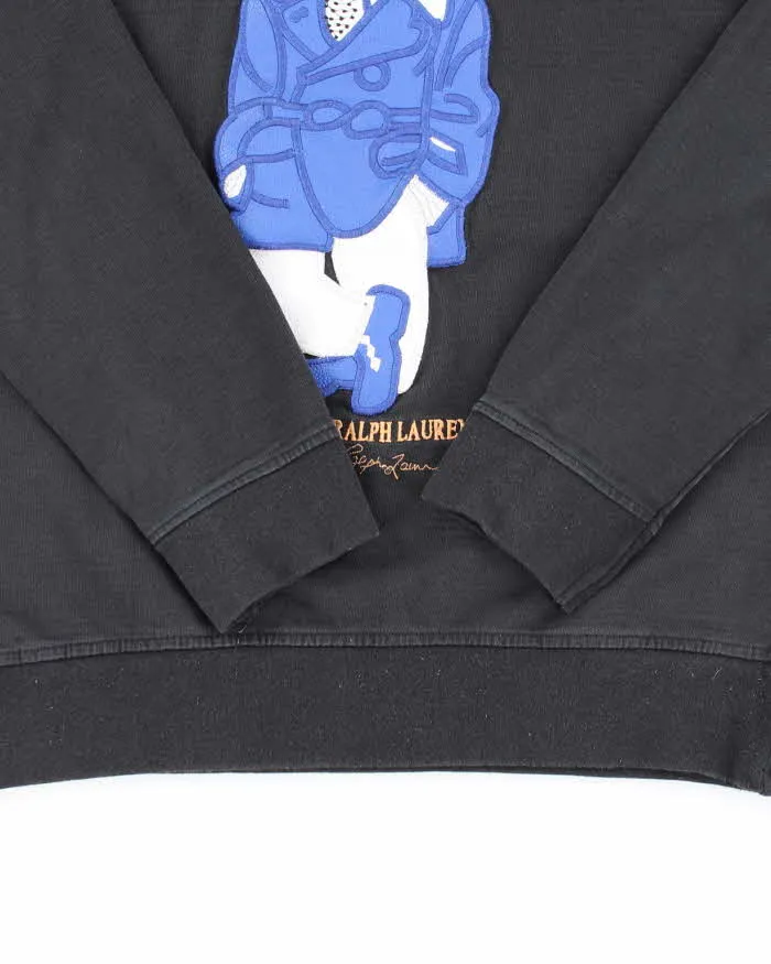 Vintage 2000's Ralph Lauren Embroidered Polo Bear Sweatshirt - M sold by Rokit product image thumbnail 4