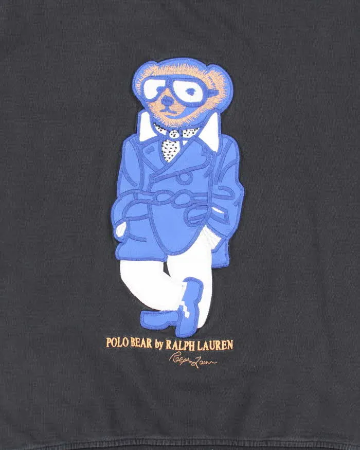 Vintage 2000's Ralph Lauren Embroidered Polo Bear Sweatshirt - M sold by Rokit product image thumbnail 3