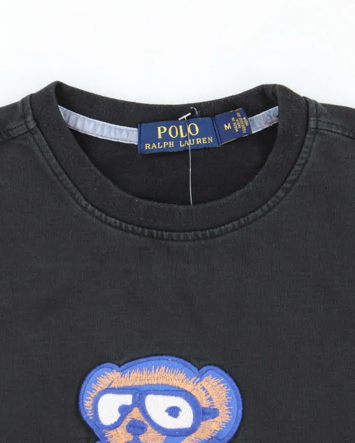 Vintage 2000's Ralph Lauren Embroidered Polo Bear Sweatshirt - M sold by Rokit product image thumbnail 5
