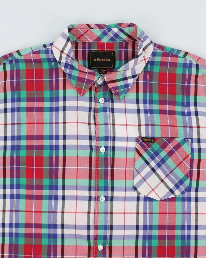 Vintage Y2K Emerica Patterned Short Sleeve Shirt - XL sold by Rokit product image thumbnail 3