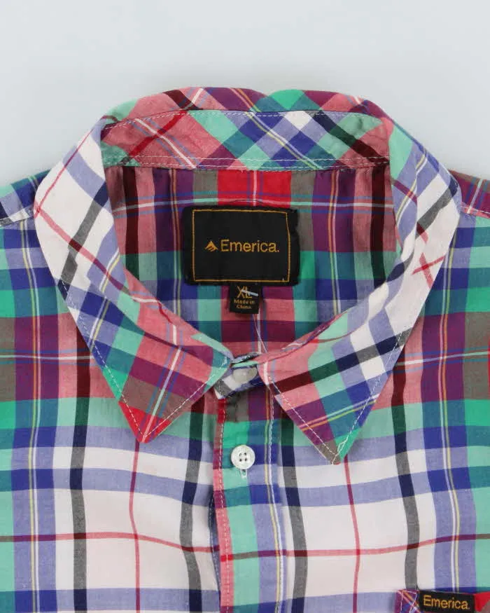 Vintage Y2K Emerica Patterned Short Sleeve Shirt - XL sold by Rokit product image thumbnail 5