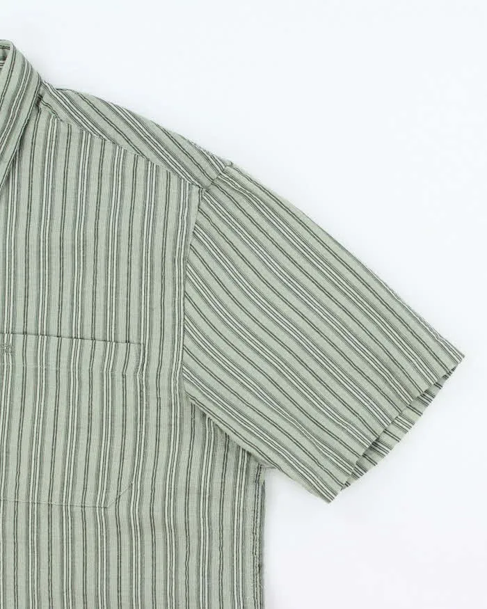 Vintage 90's Arnold Palmer Striped Lightweight Short Sleeve Shirt - L sold by Rokit product image thumbnail 4