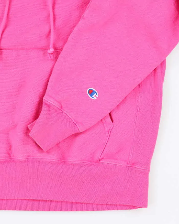 Champion Hot Pink Pullover Hoodie - M sold by Rokit product image thumbnail 4