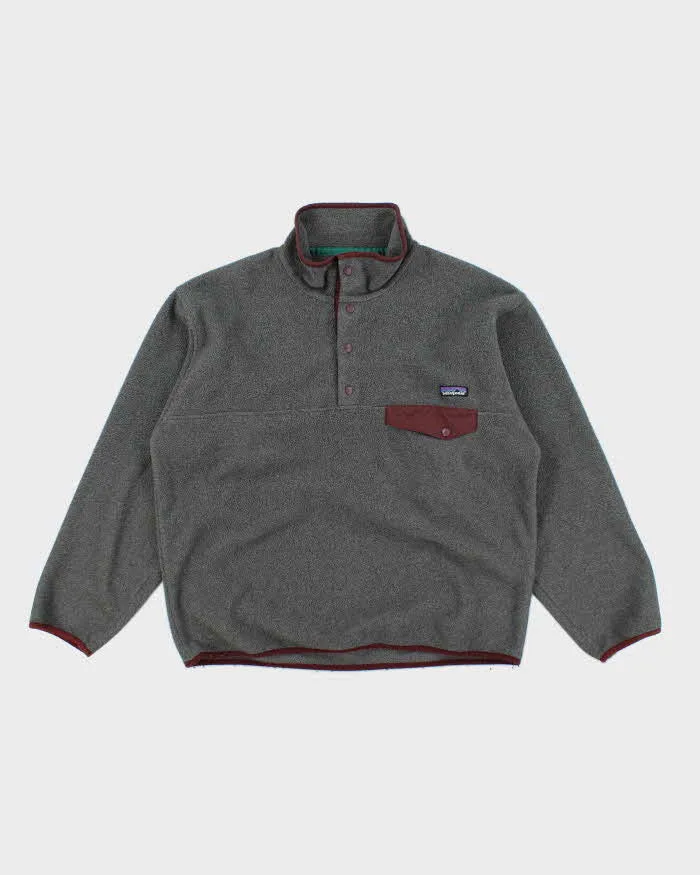 Vintage 2000's Patagonia Synchilla Quarter Button Sweatshirt - M sold by Rokit