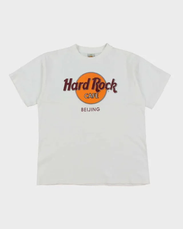 Vintage 90's Hard Rock Café Beijing Graphic T-Shirt - M sold by Rokit