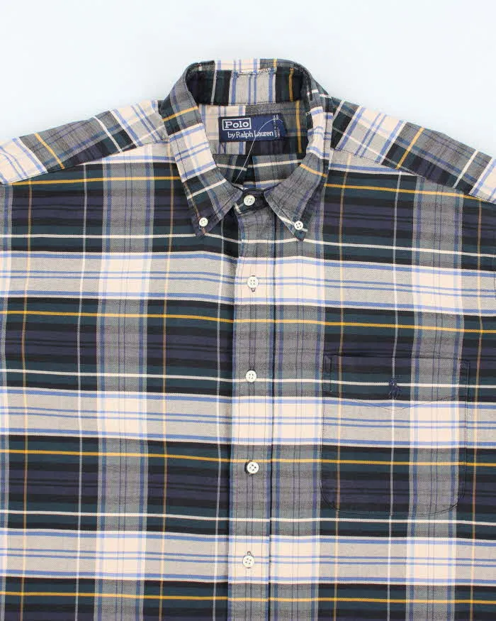 Vintage Ralph Lauren Heavyweight Flannel Shirt - L sold by Rokit product image thumbnail 3