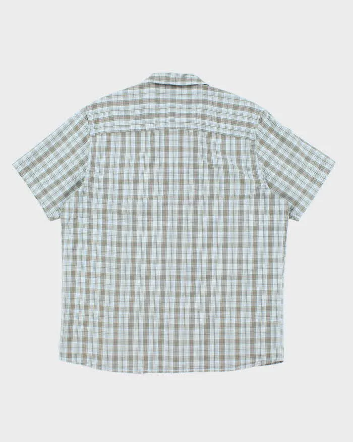 Vintage 90's Lee Striped Short Sleeve Button Up Shirt - XL sold by Rokit product image thumbnail 2