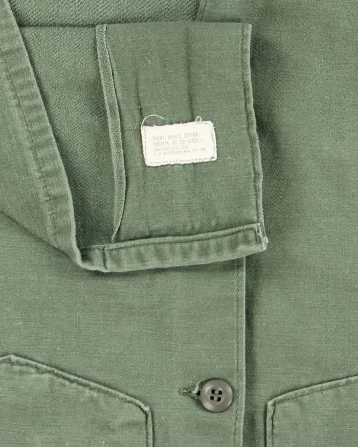 60s Vintage US Army OG-107 Utility Shirt - Large sold by Rokit product image thumbnail 5