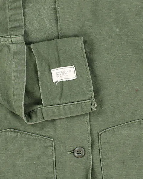 60s Vintage US Army OG-107 Utility Shirt - X-Large sold by Rokit product image thumbnail 5