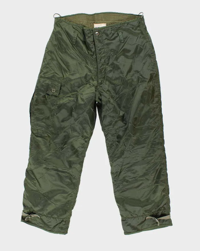 80s Vintage US Navy A-1 Insulated Deck Trousers - 36x30 sold by Rokit