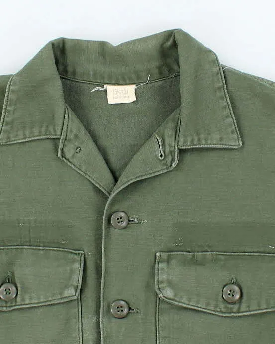 60s Vintage US Army OG-107 Utility Shirt - Large sold by Rokit product image thumbnail 5