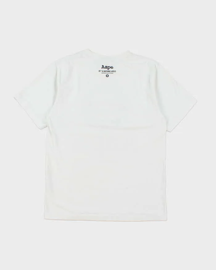A Bathing Ape White Cotton T-Shirt - S sold by Rokit product image thumbnail 2