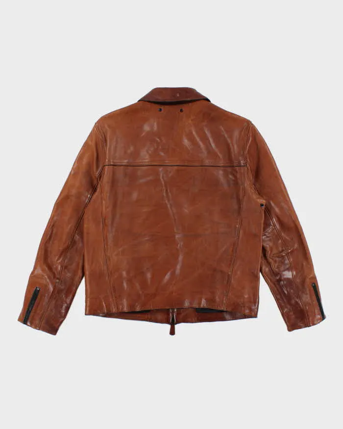 Coach Caramel Brown Leather Jacket - S sold by Rokit product image thumbnail 2