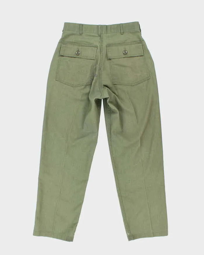 70s Vintage US Army Dura-Press Utility Trousers - 28x29 sold by Rokit product image thumbnail 2