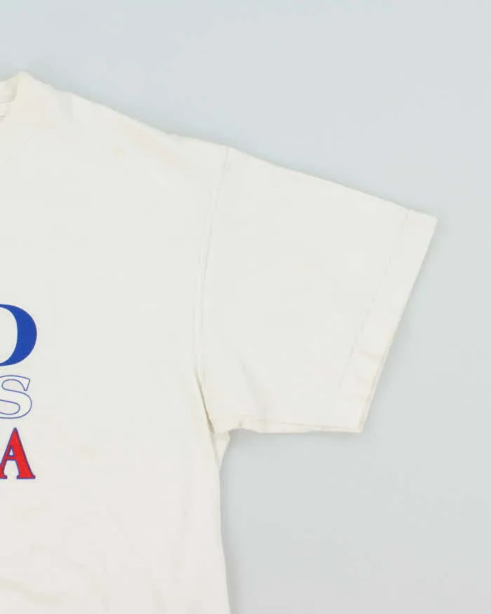 Vintage 90's God Bless America Graphic T-Shirt - L sold by Rokit product image thumbnail 4