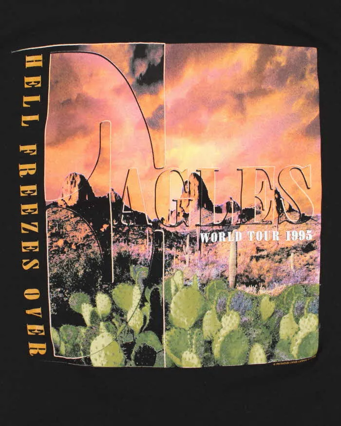 Vintage 90's Eagles 1995 World Tour Band T-Shirt - L sold by Rokit product image thumbnail 3