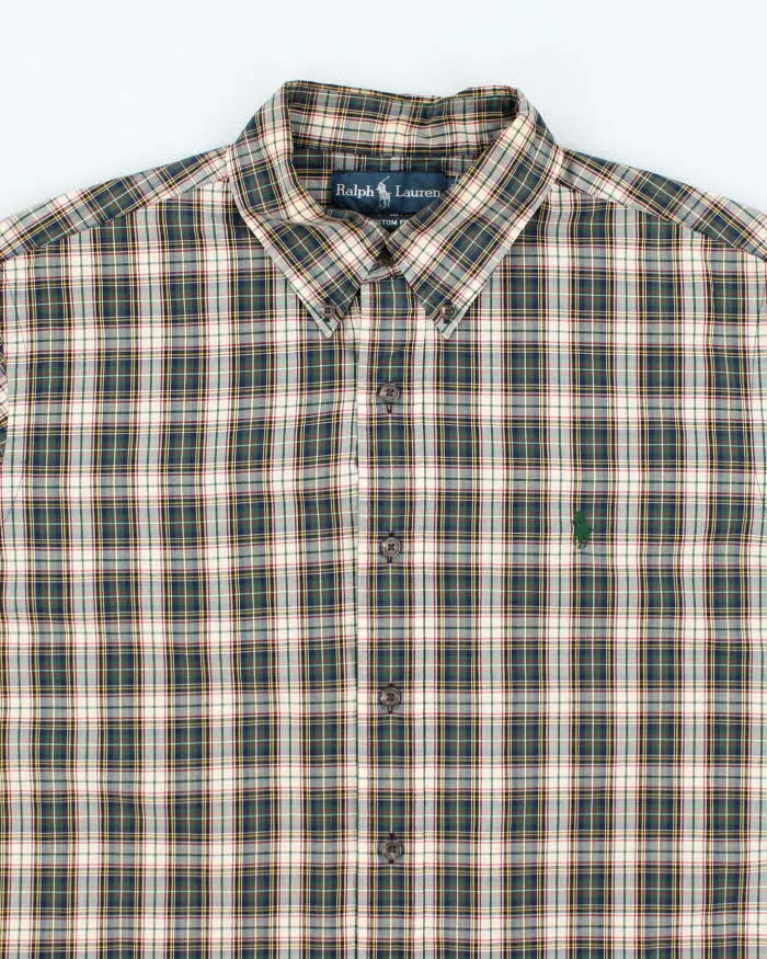 Vintage 2000's Ralph Lauren Striped Flannel Shirt - L sold by Rokit product image thumbnail 3