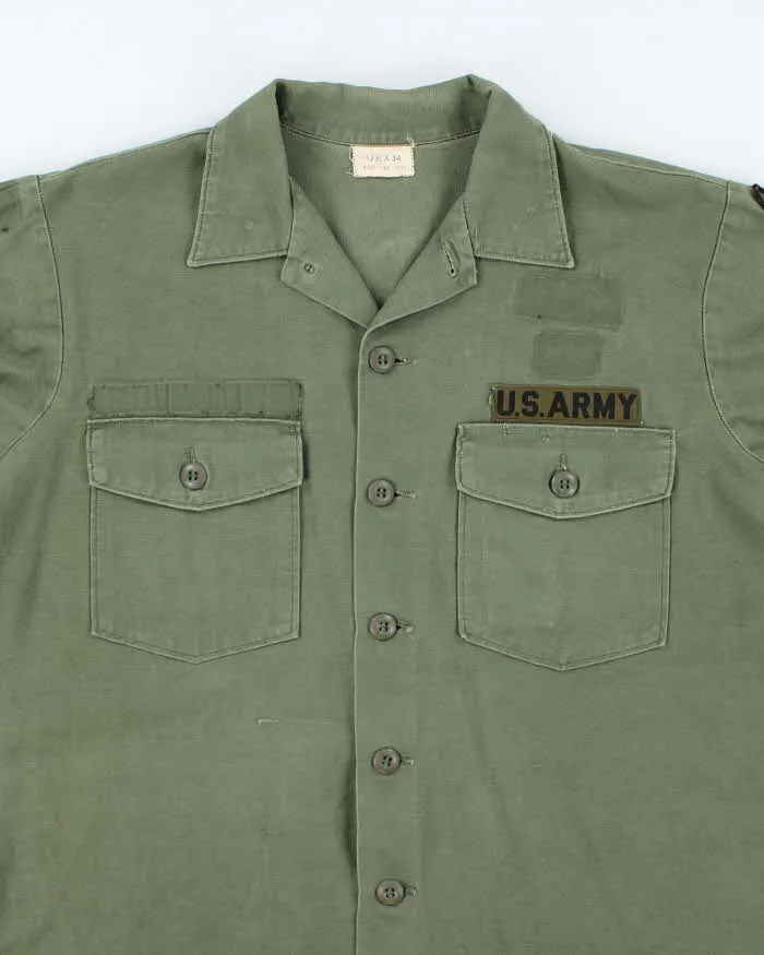 60s Vintage US Army OG-107 Utility Shirt - X-Large sold by Rokit product image thumbnail 3