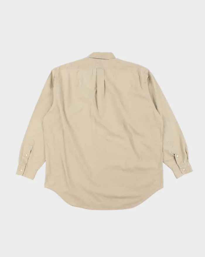 Vintage 2000's Ralph Lauren Oversized Heavyweight Plain Shirt - L sold by Rokit product image thumbnail 2